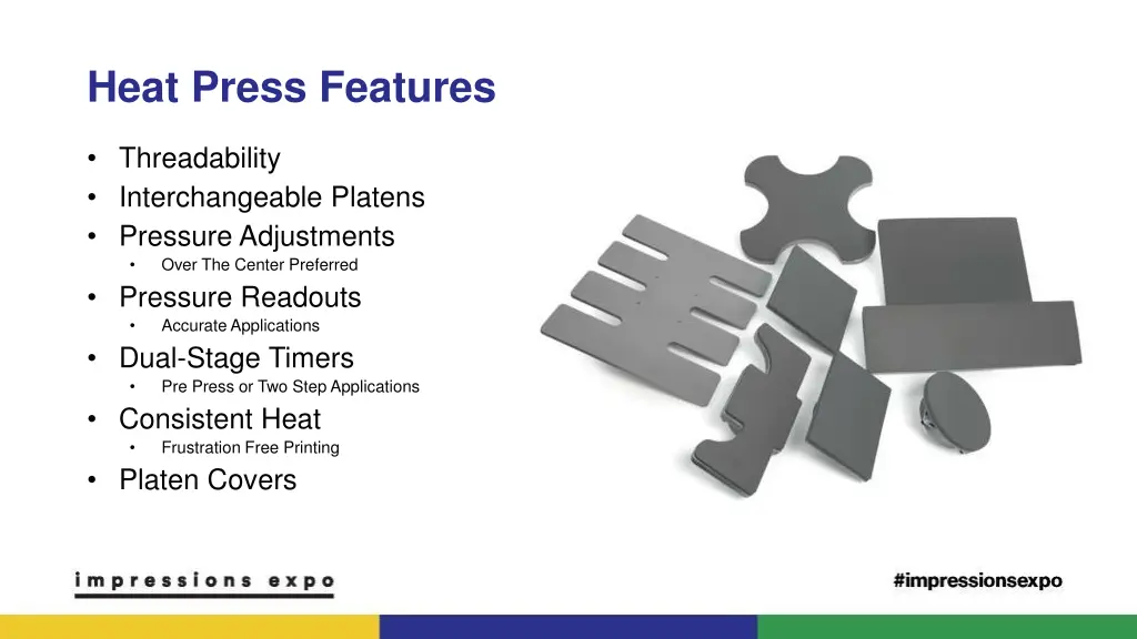 heat press features