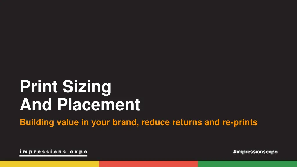 print sizing and placement