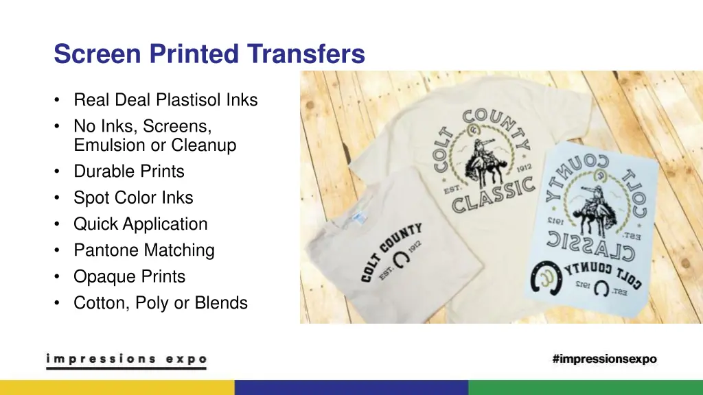 screen printed transfers