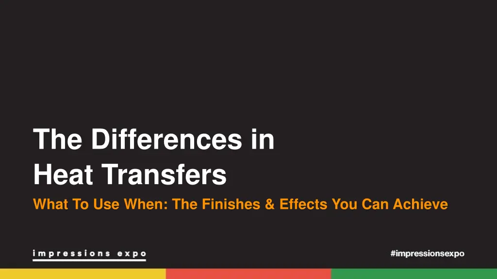 the differences in heat transfers