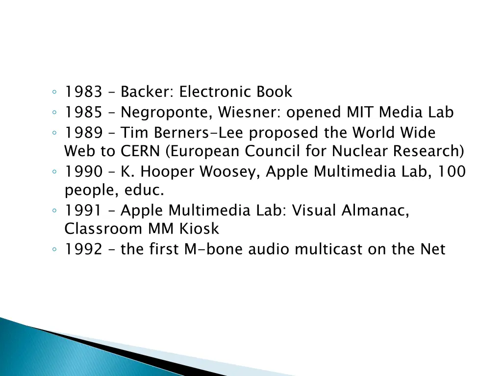 1983 backer electronic book 1985 negroponte