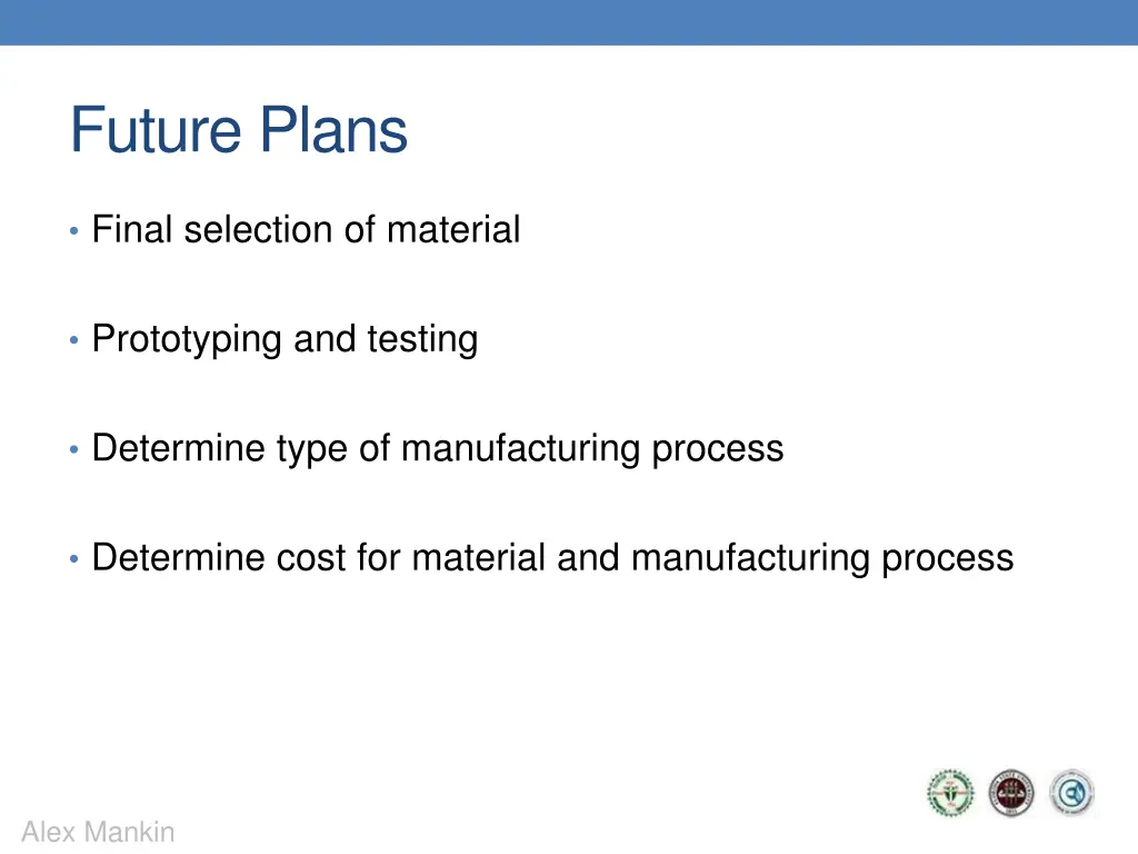future plans
