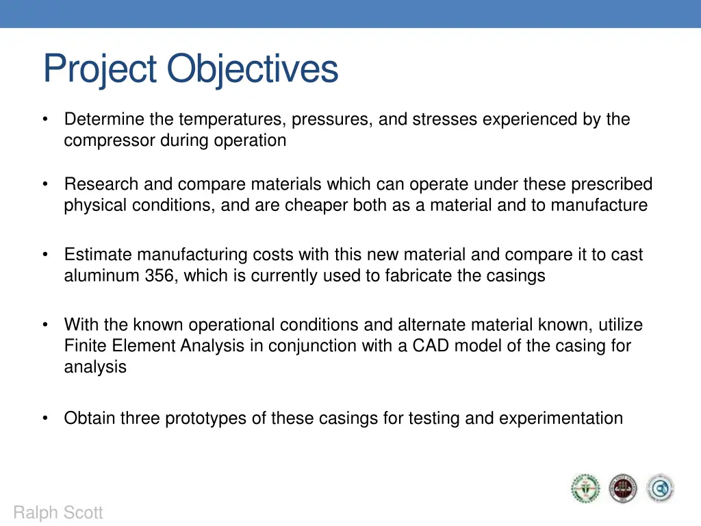 project objectives