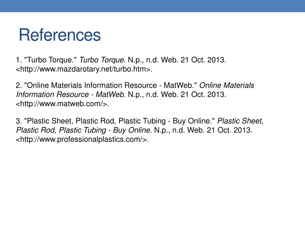 references