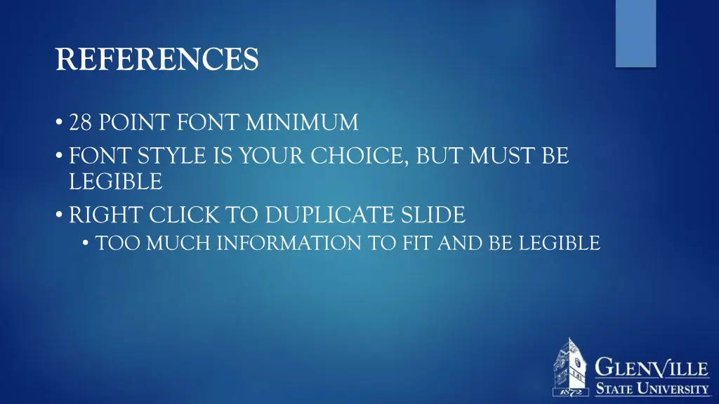 references