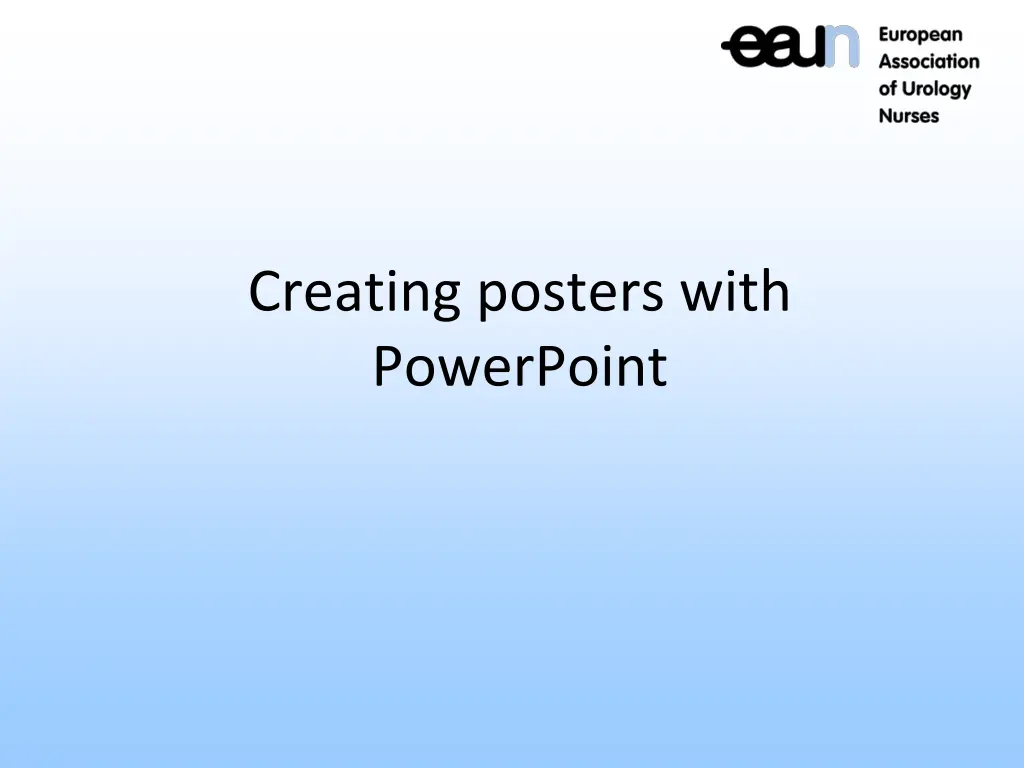 creating posters with powerpoint