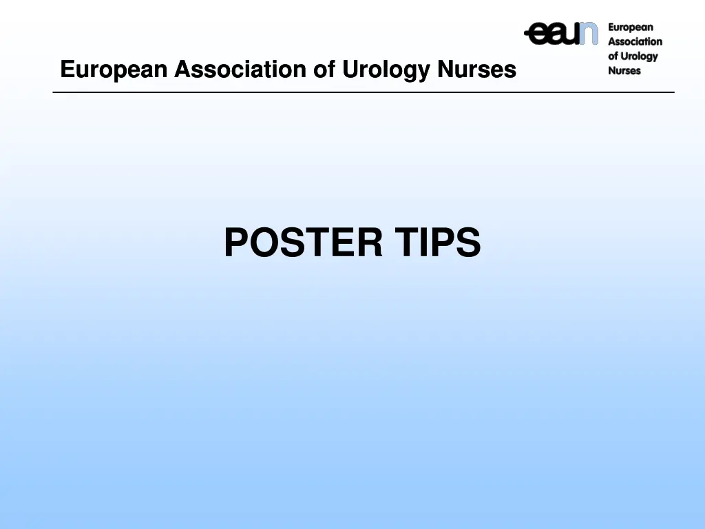 european association of urology nurses european 3