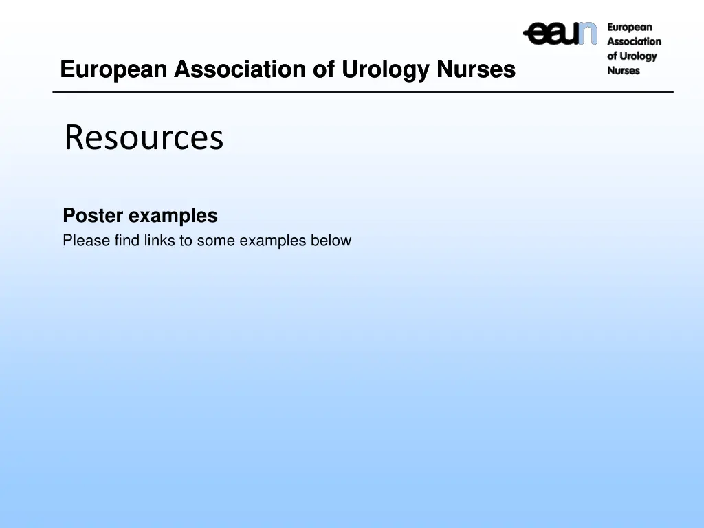 european association of urology nurses european 4