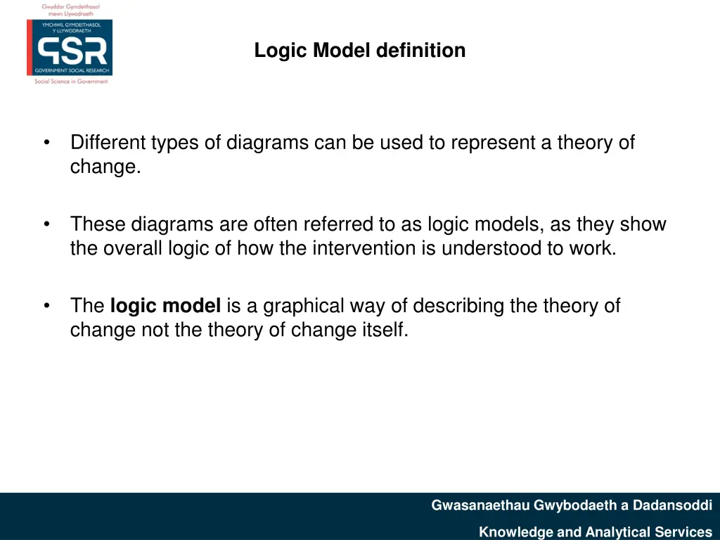 logic model definition
