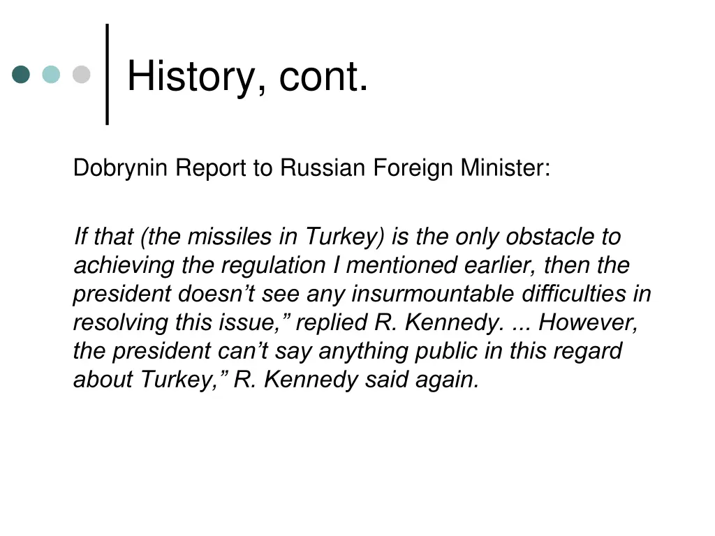 history cont