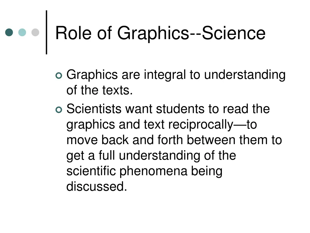 role of graphics science