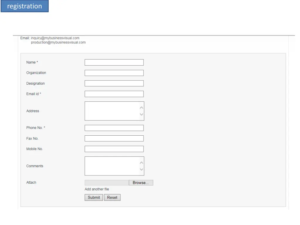 registration
