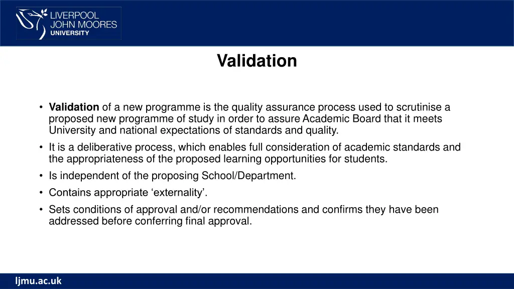 validation 1