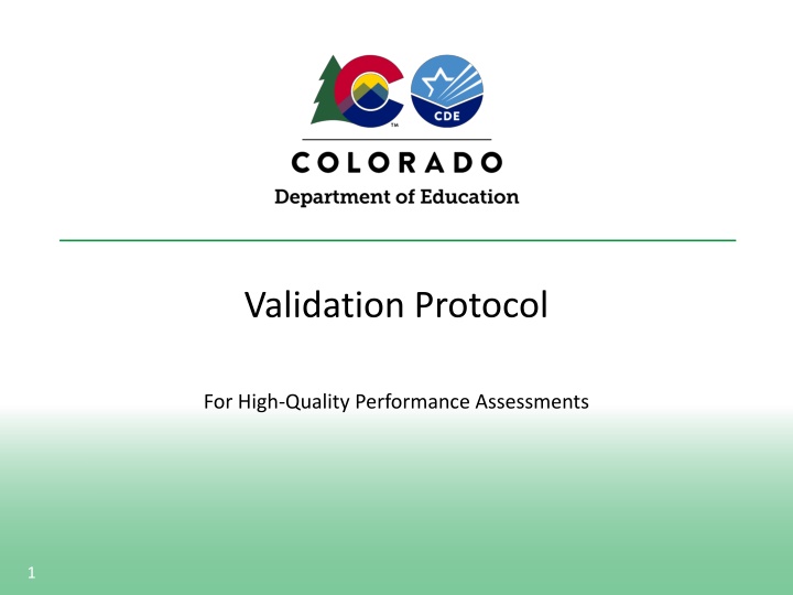 validation protocol