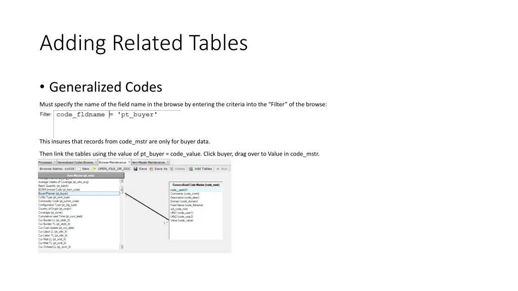 adding related tables