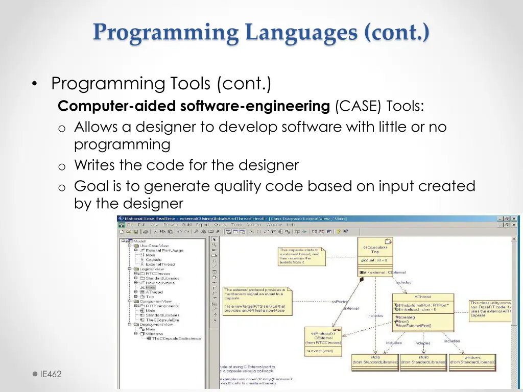 programming languages cont 10