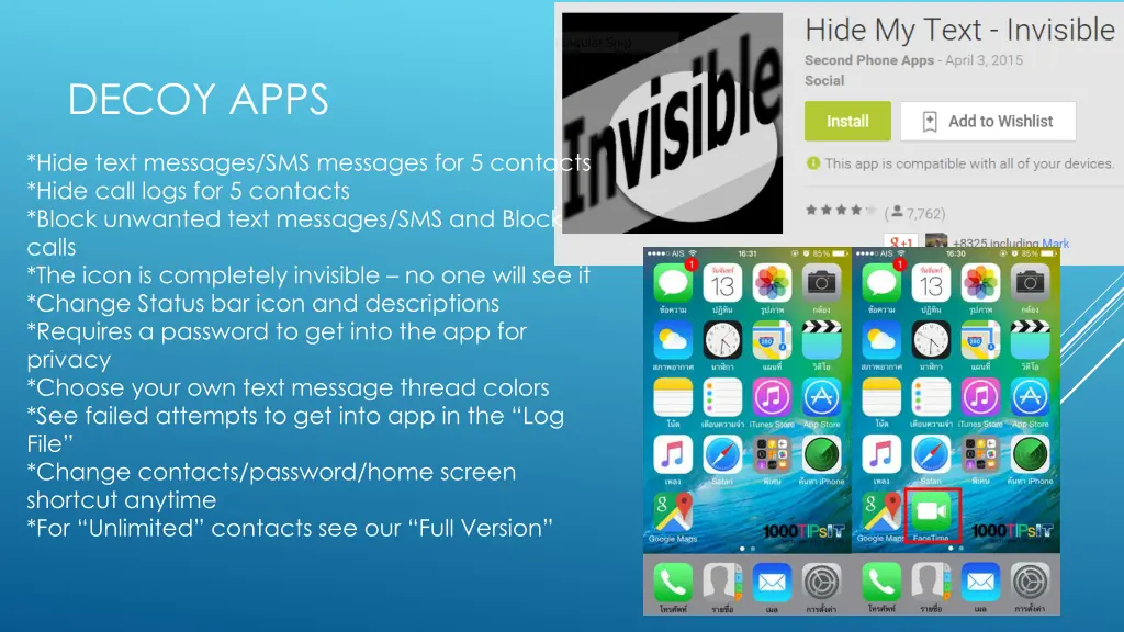 decoy apps