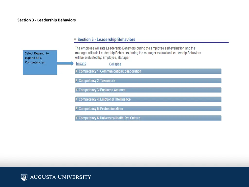 section 3 leadership behaviors