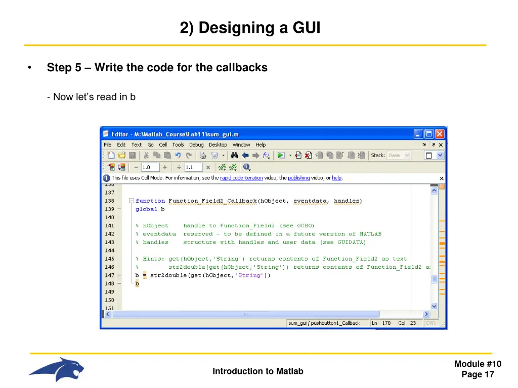 2 designing a gui 12