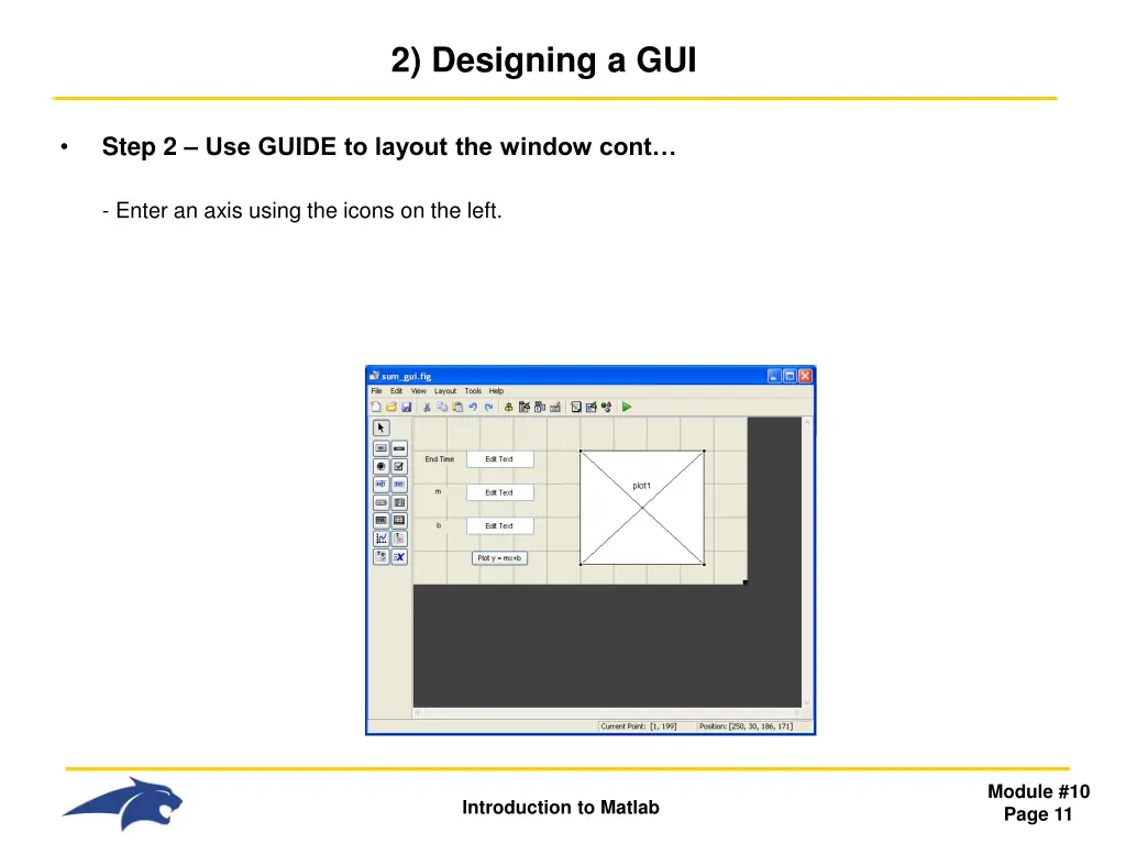 2 designing a gui 6
