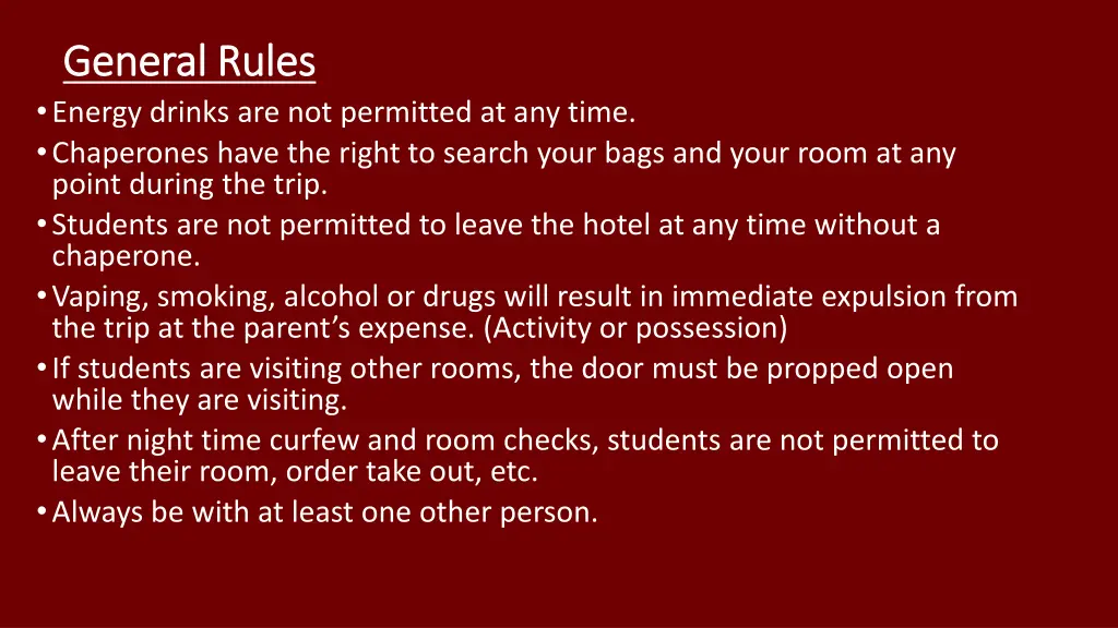 general rules general rules energy drinks