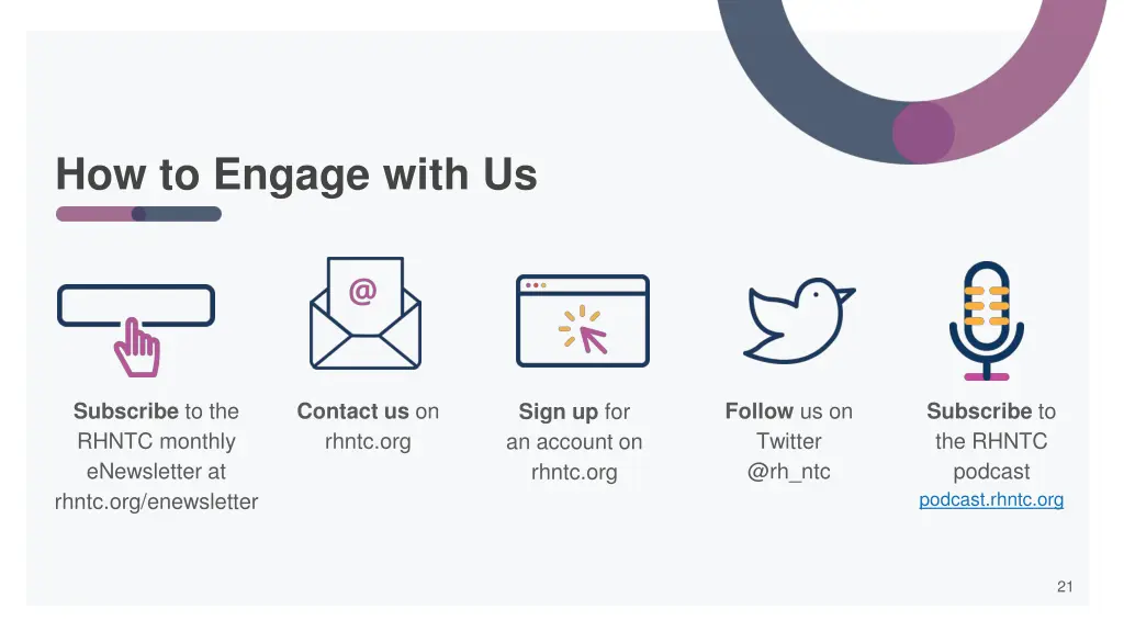 how to engage with us