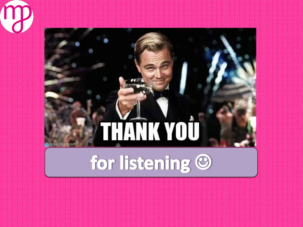 for listening