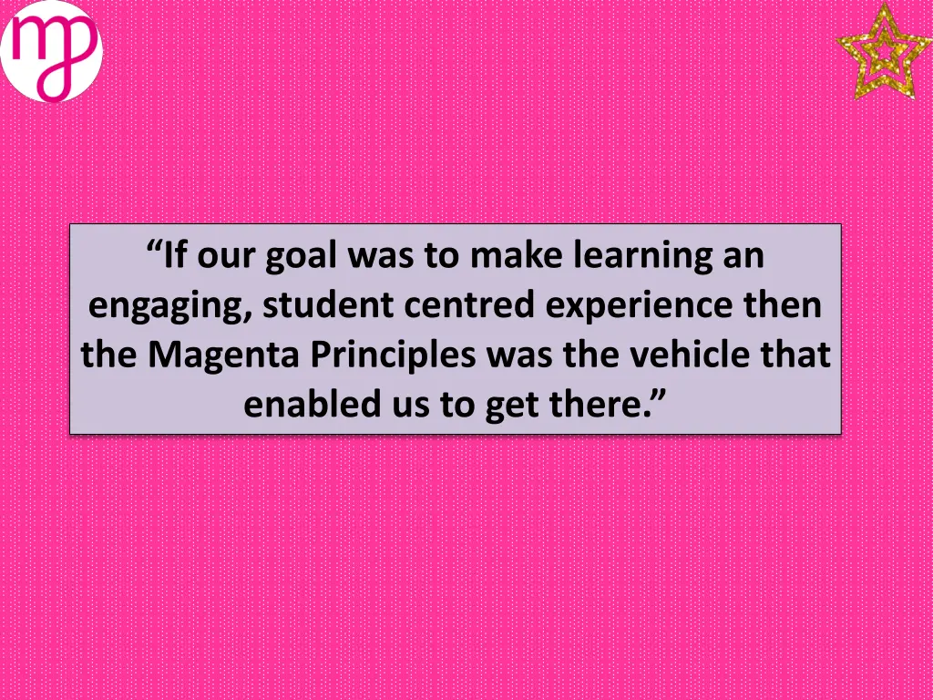if our goal was to make learning an engaging