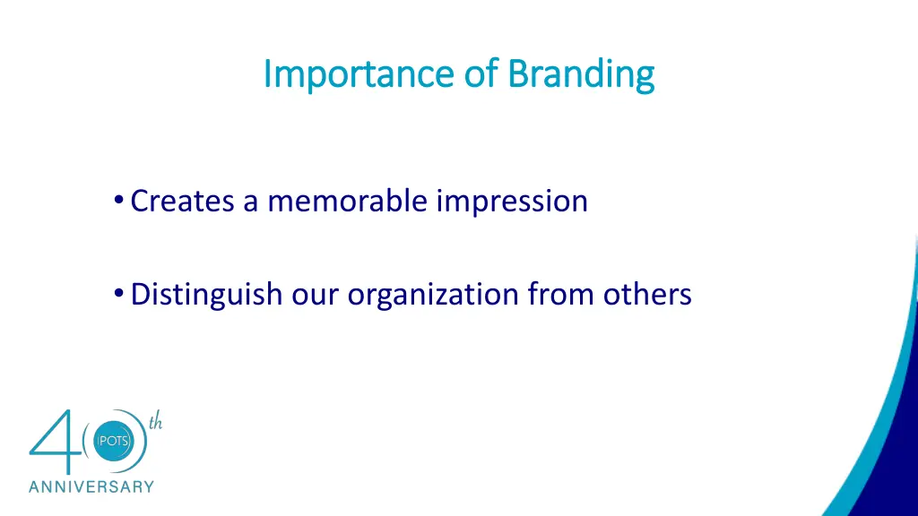 importance of branding importance of branding
