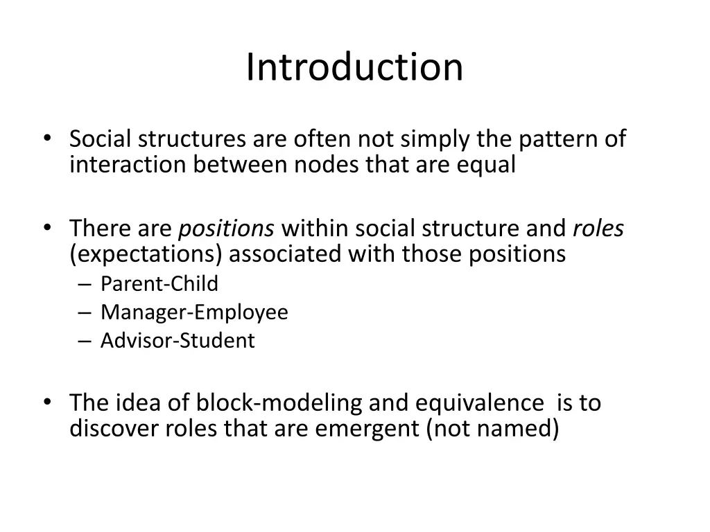 introduction