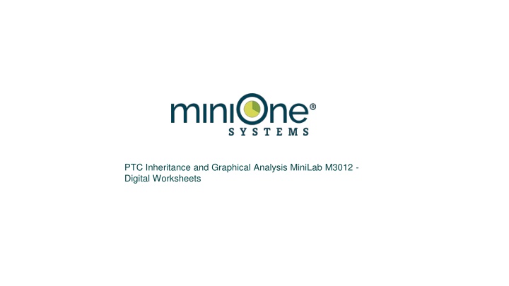 ptc inheritance and graphical analysis minilab