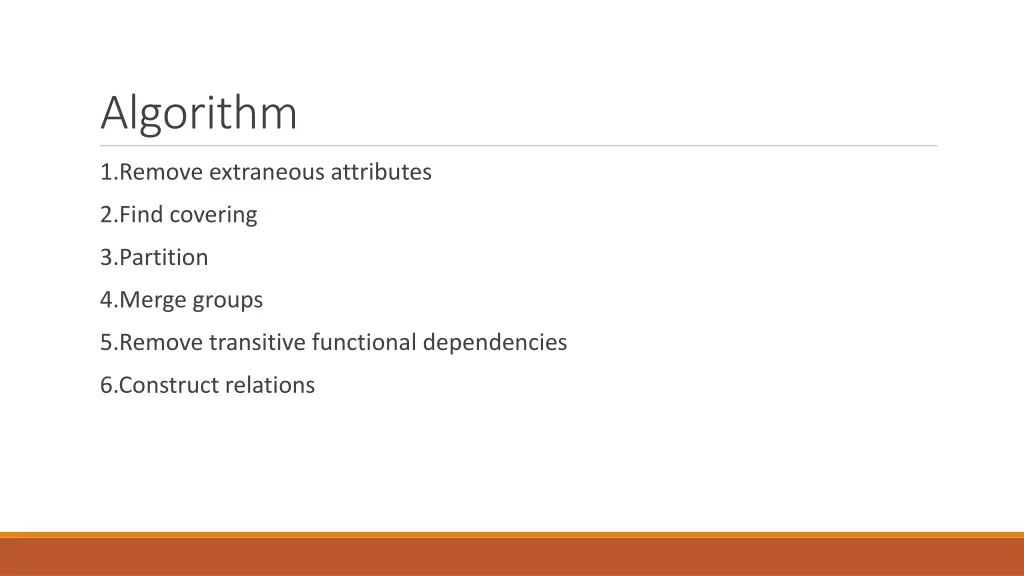 algorithm