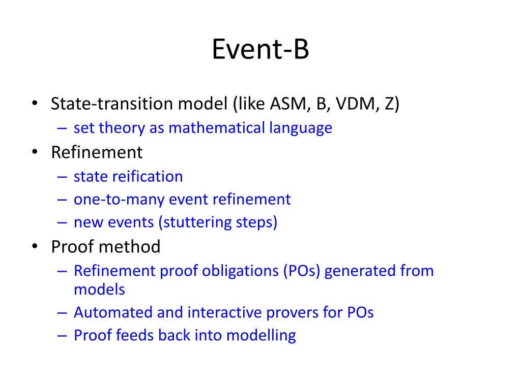 event b