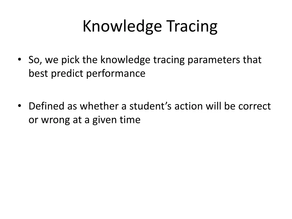 knowledge tracing 3