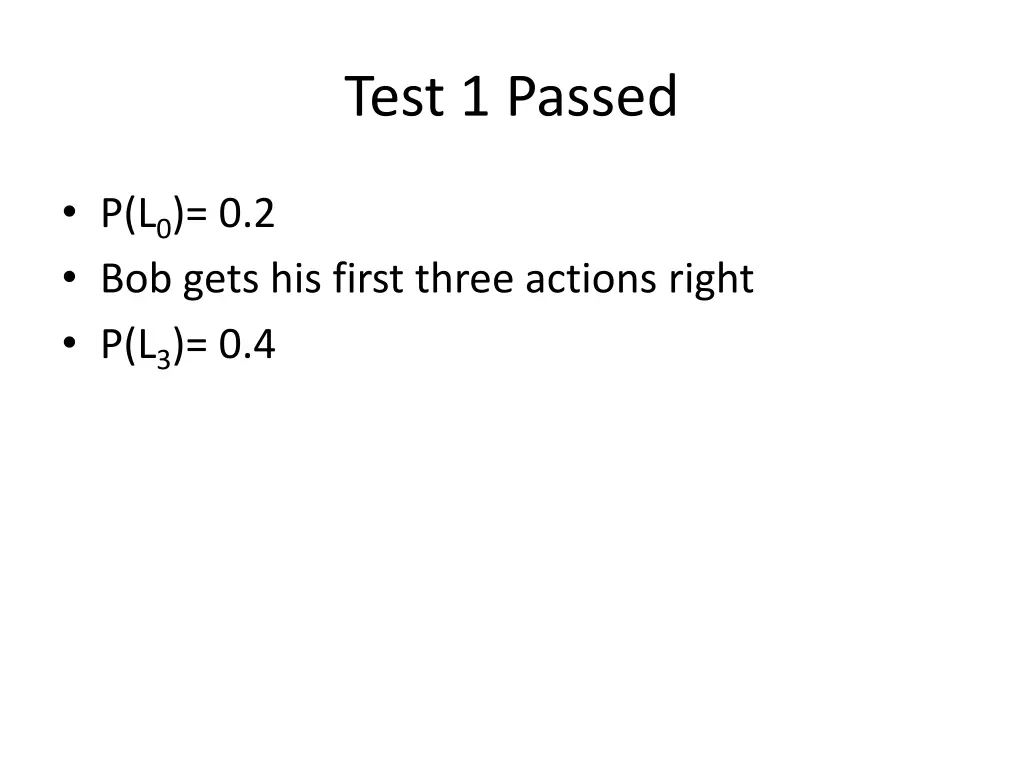 test 1 passed