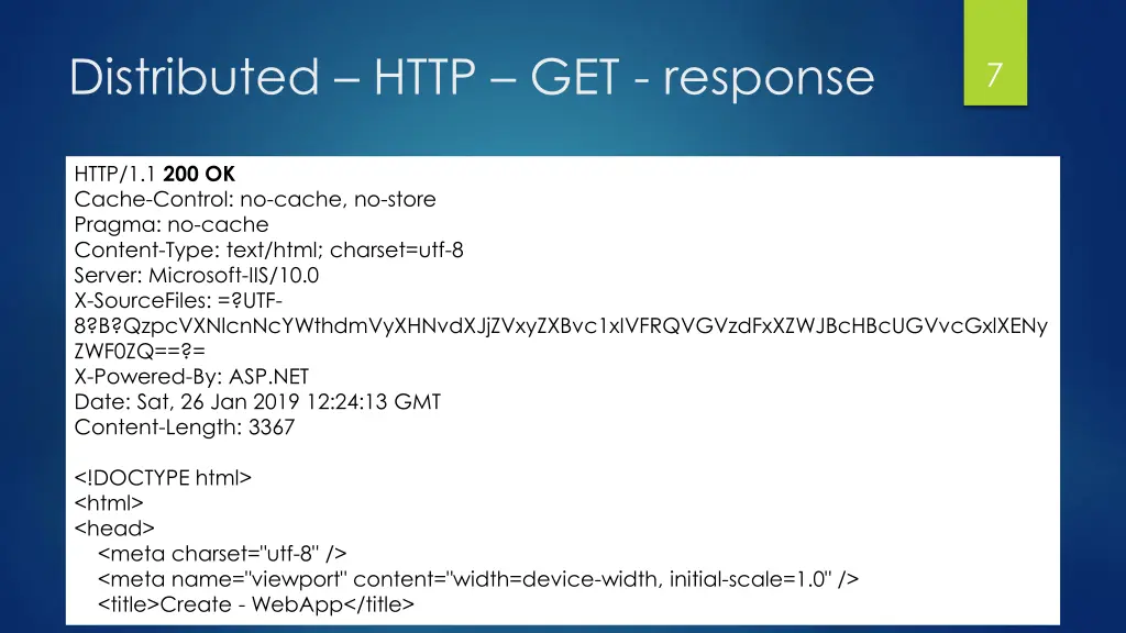 distributed http get response
