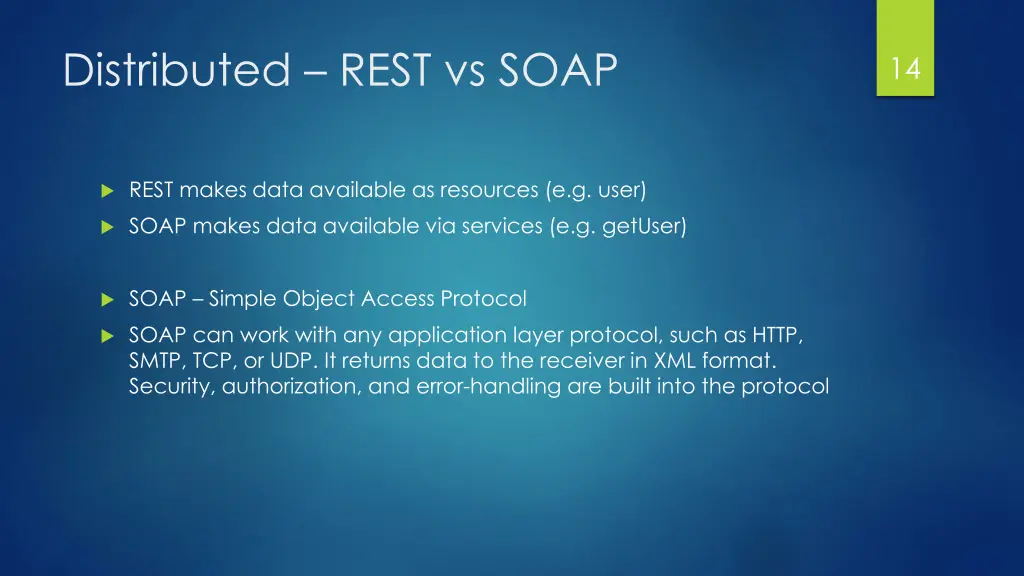 distributed rest vs soap