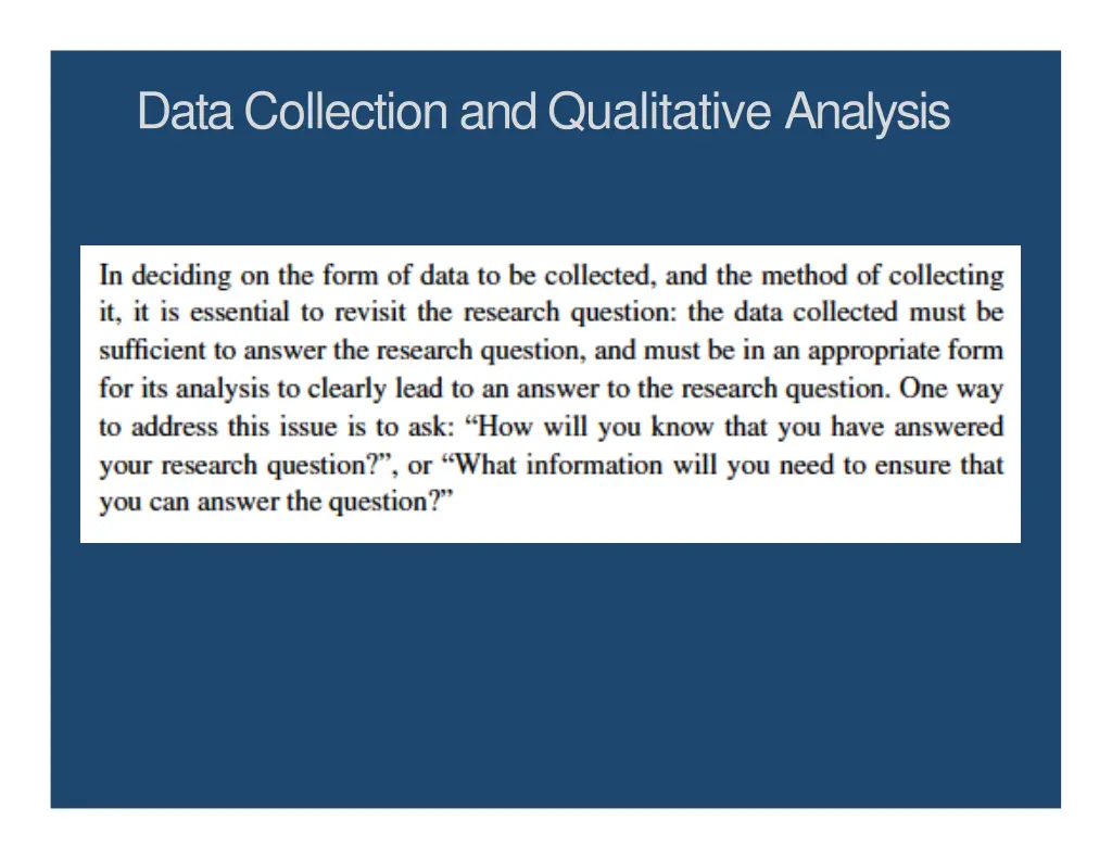 data collectionandqualitative analysis 1