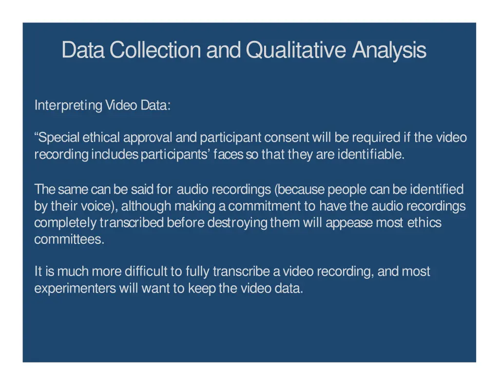 data collectionandqualitative analysis 10