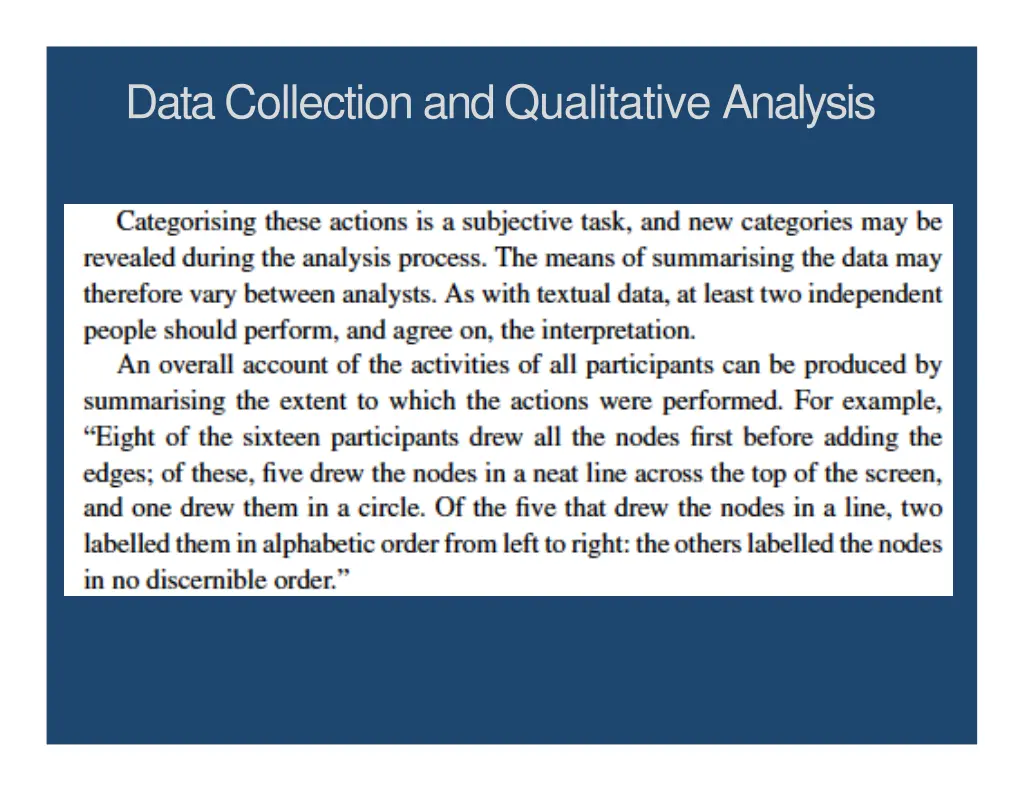 data collectionandqualitative analysis 11