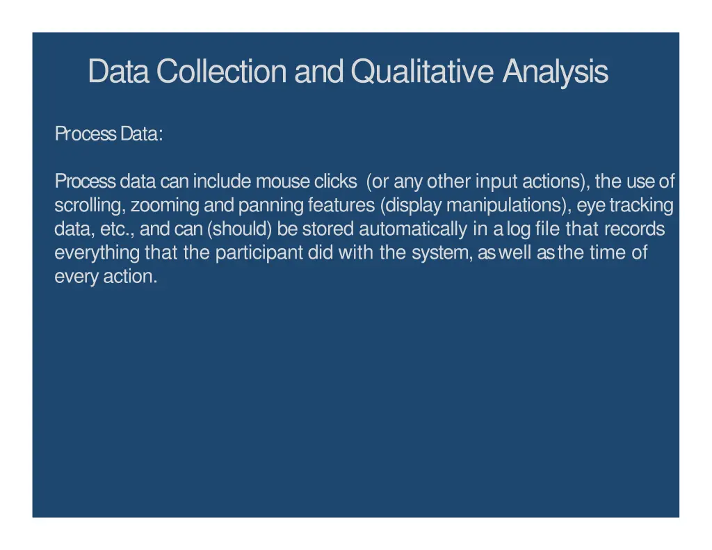 data collectionandqualitative analysis 21