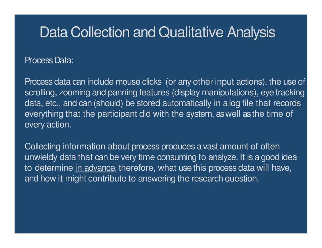data collectionandqualitative analysis 22