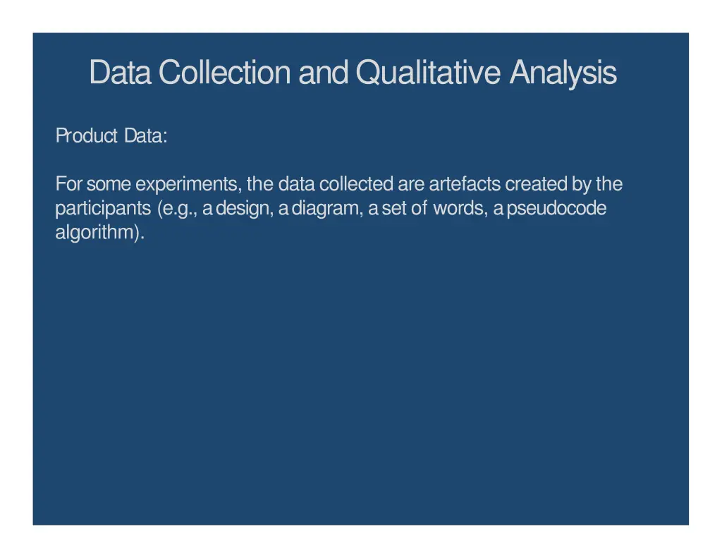 data collectionandqualitative analysis 23