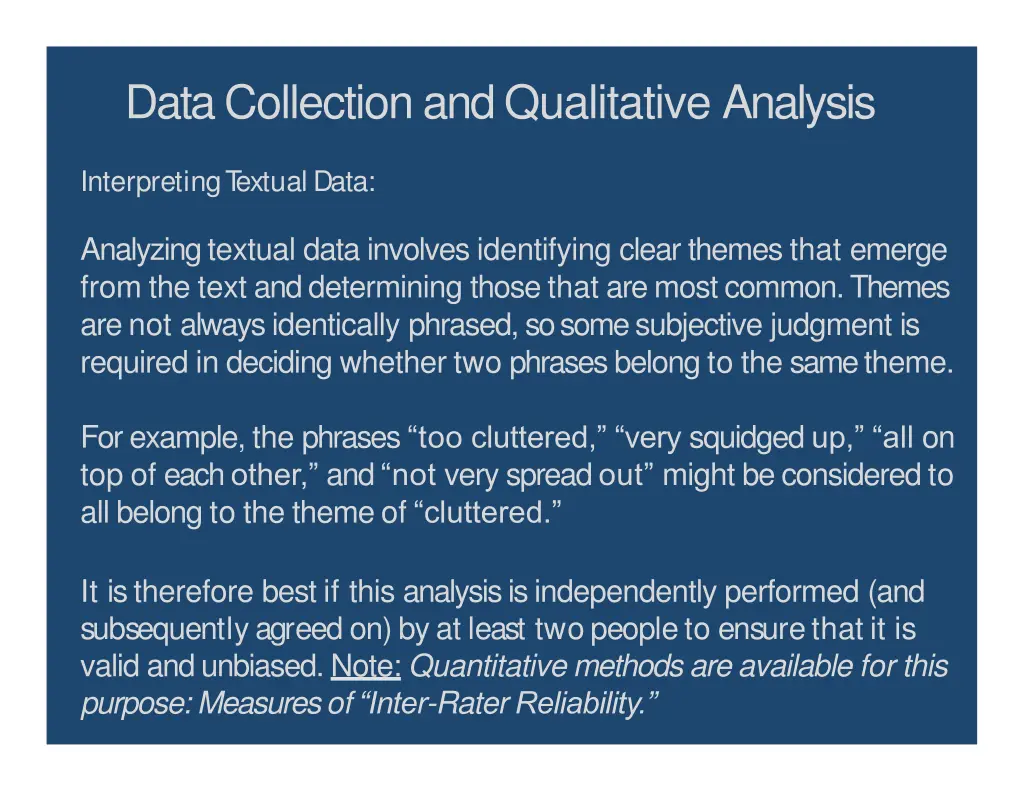 data collectionandqualitative analysis 7