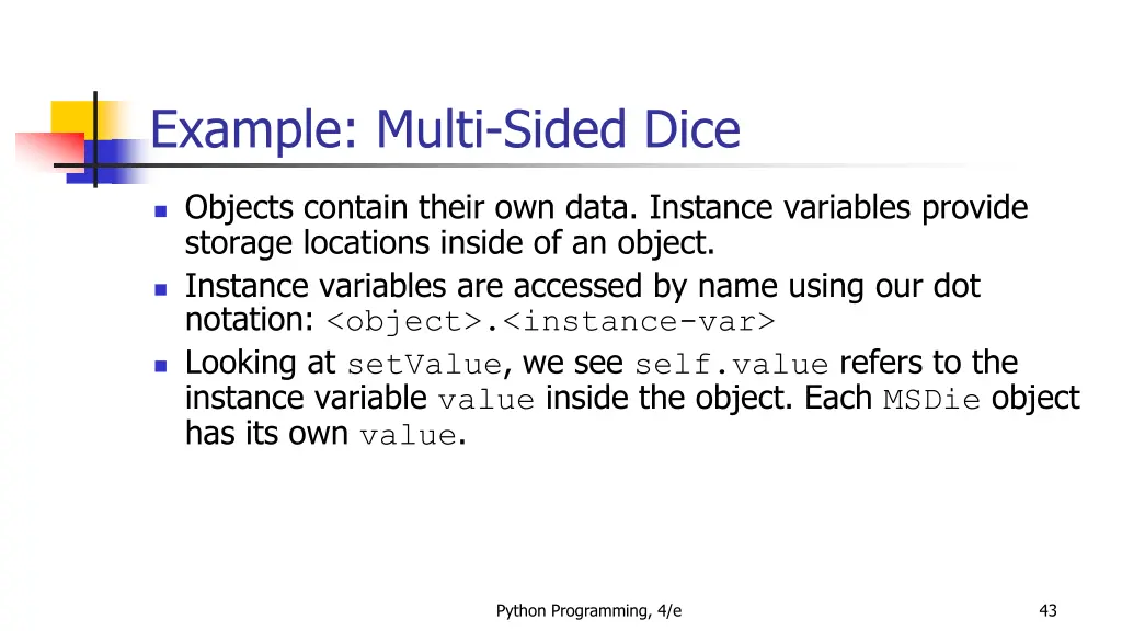 example multi sided dice 11