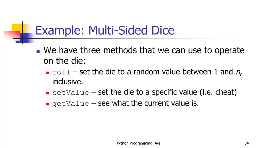example multi sided dice 2
