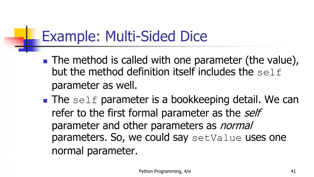 example multi sided dice 9