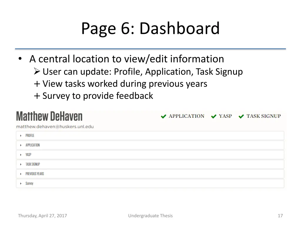 page 6 dashboard