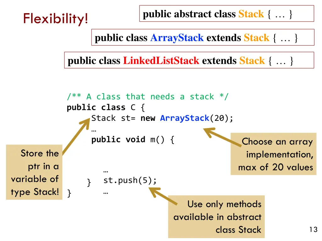 public abstract class stack