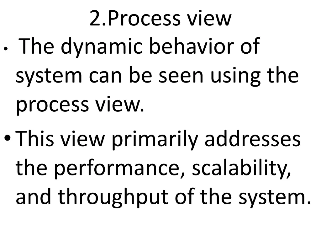 2 process view